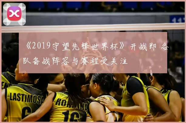 《2019守望先锋世界杯》开战即 各队备战阵容与赛程受关注